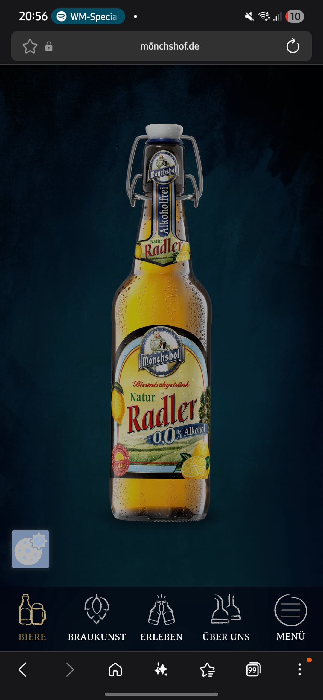Mönchshof Natur Radler Alkoholfrei